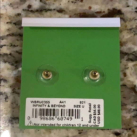 BNWT Kate Spade ♠️ Earrings - Picture 2 of 4
